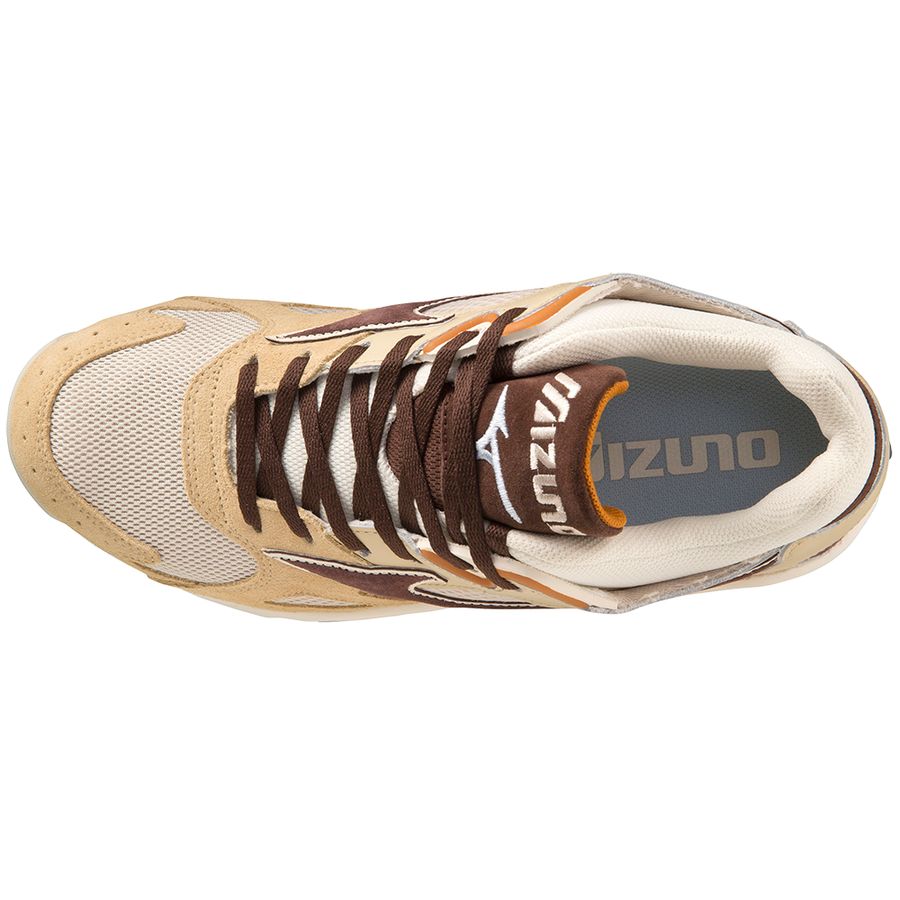 Blue / Beige Men Mizuno Sky Medal Premium Sneakers | 8349-DUFTK