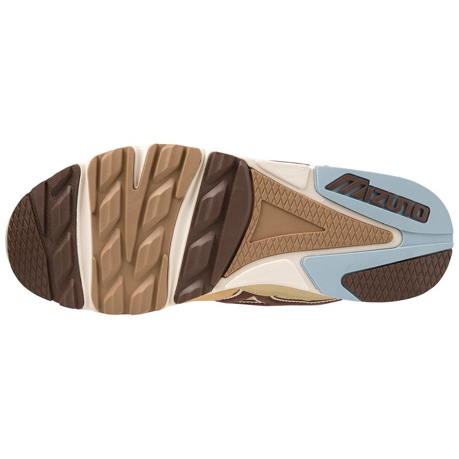 Blue / Beige Men Mizuno Sky Medal Premium Sneakers | 8349-DUFTK