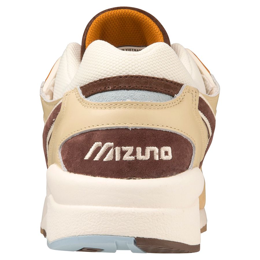 Blue / Beige Men Mizuno Sky Medal Premium Sneakers | 8349-DUFTK