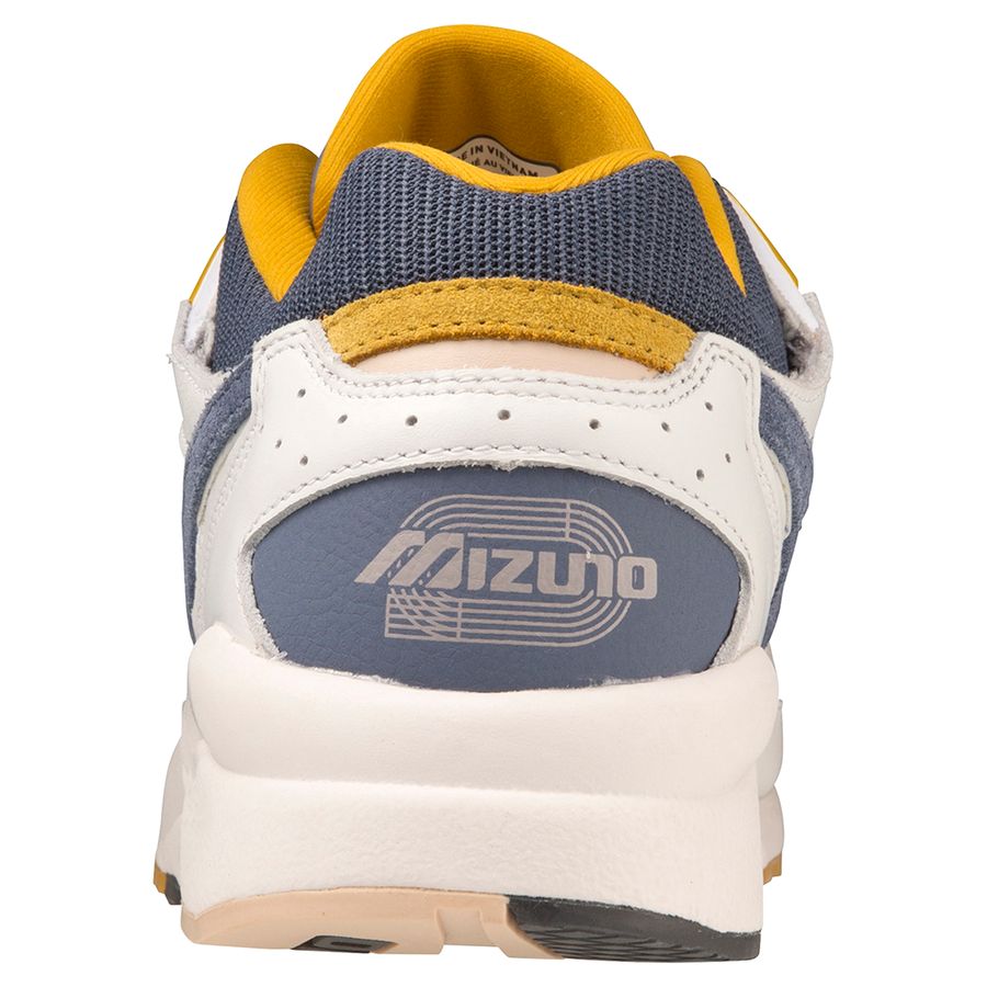 Blue / White Men Mizuno Sky Medal Sneakers | 9826-IDVSF