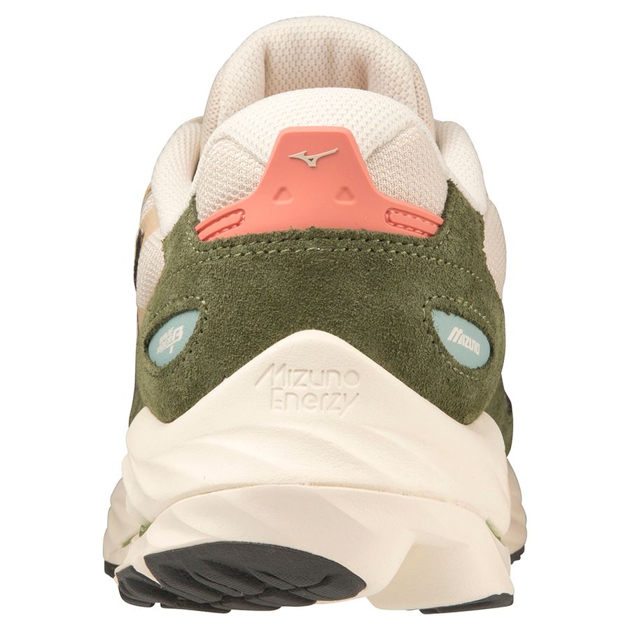 Brown Men Mizuno Wave Rider Sneakers | 9280-BJZIE