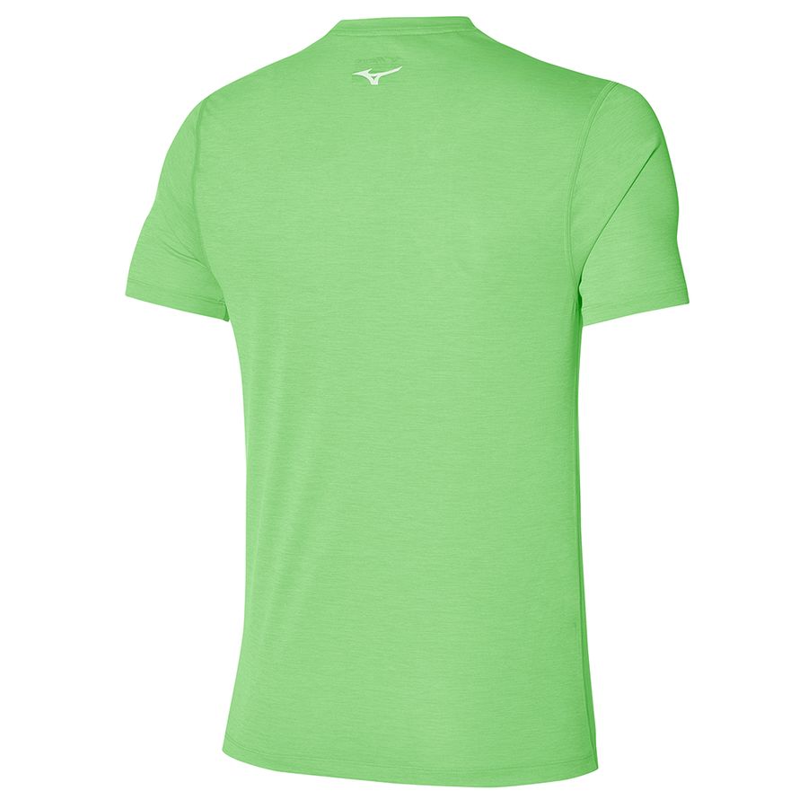 Green Men Mizuno Impulse Core T Shirts | 9472-YANRP