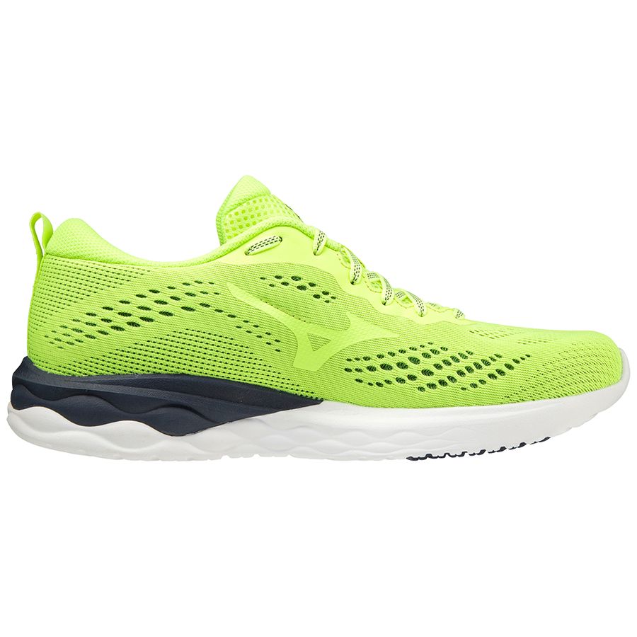 Green Men Mizuno Wave Revolt Running Shoes | 2570-LGUTF
