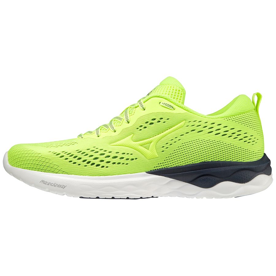 Green Men Mizuno Wave Revolt Running Shoes | 2570-LGUTF