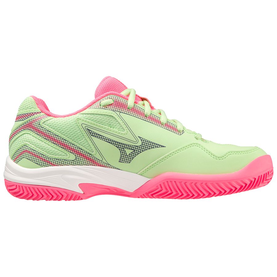 Green Women Mizuno Break Shot 4 Padel Tennis Shoes | 9062-ONMEU
