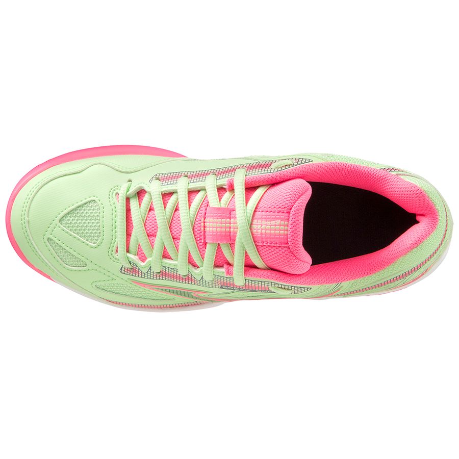 Green Women Mizuno Break Shot 4 Padel Tennis Shoes | 9062-ONMEU