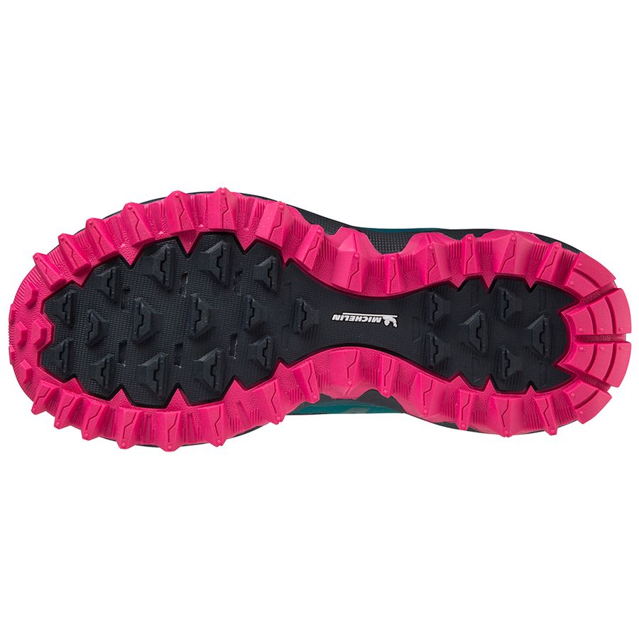Green Women Mizuno Wave Mujin 8 Trail Running Shoes | 7402-CLQRF