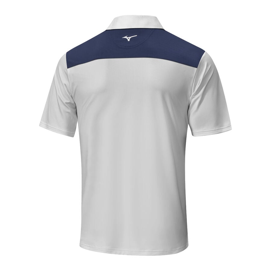 Grey Men Mizuno Quick Dry Citizen Polo Shirts | 0329-YHEWI