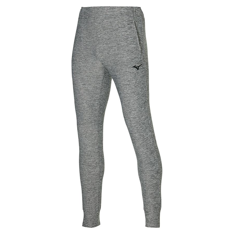 Grey Men Mizuno Training Joggers | 4951-CLPNY