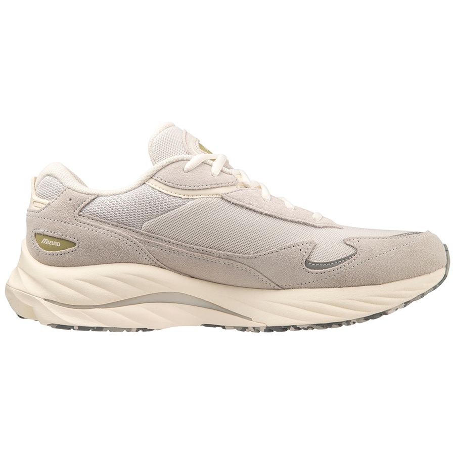 Grey Men Mizuno Wave Rider Sneakers | 0671-WLCMO