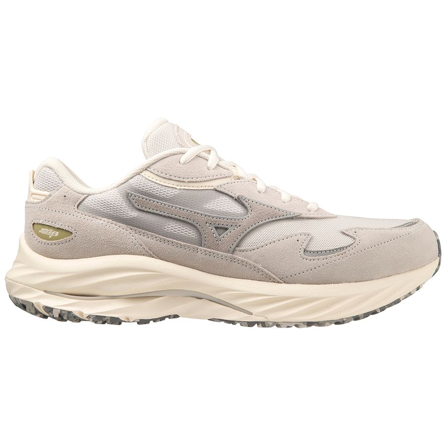 Grey Men Mizuno Wave Rider Sneakers | 0671-WLCMO