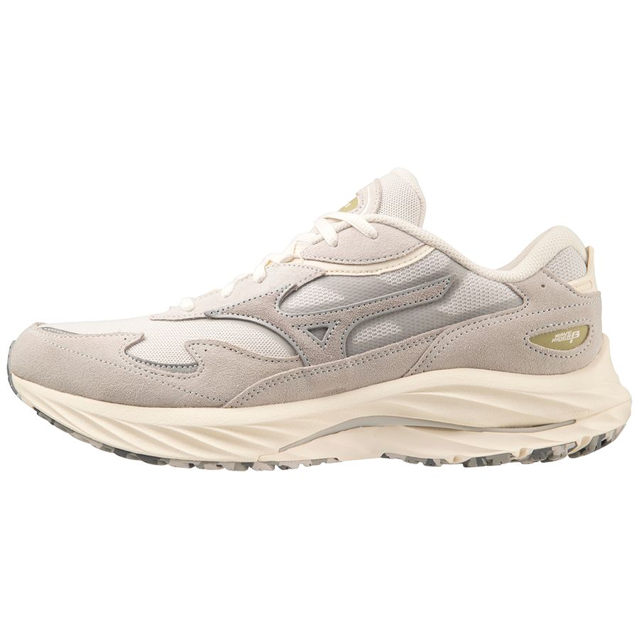 Grey Men Mizuno Wave Rider Sneakers | 0671-WLCMO
