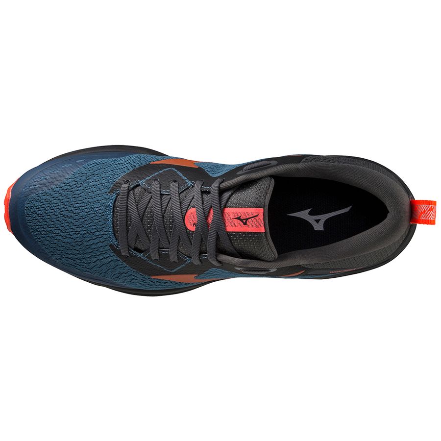 Grey Men Mizuno Wave Rider Tt Trail Running Shoes | 6143-GUJLZ