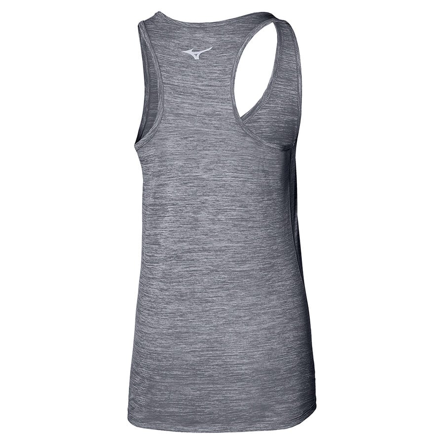 Grey Women Mizuno Impulse Core Tanks | 8924-OSDWK