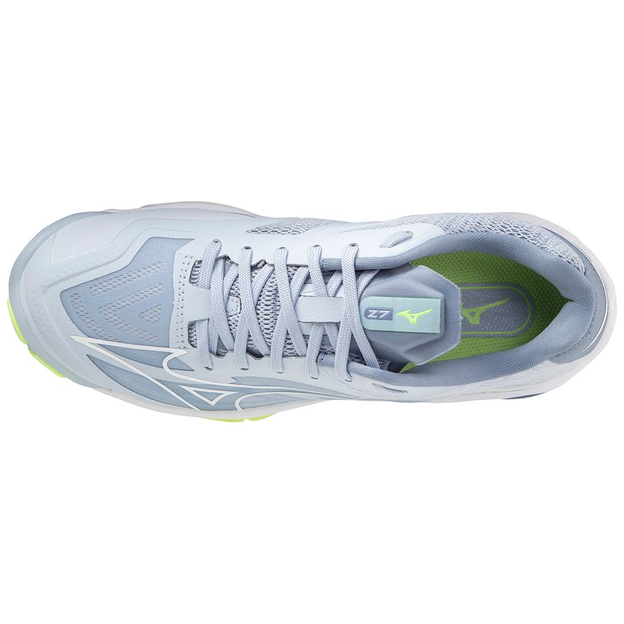Grey Women Mizuno Wave Lightning Z7 Volleyball Shoes | 4195-DCFJV