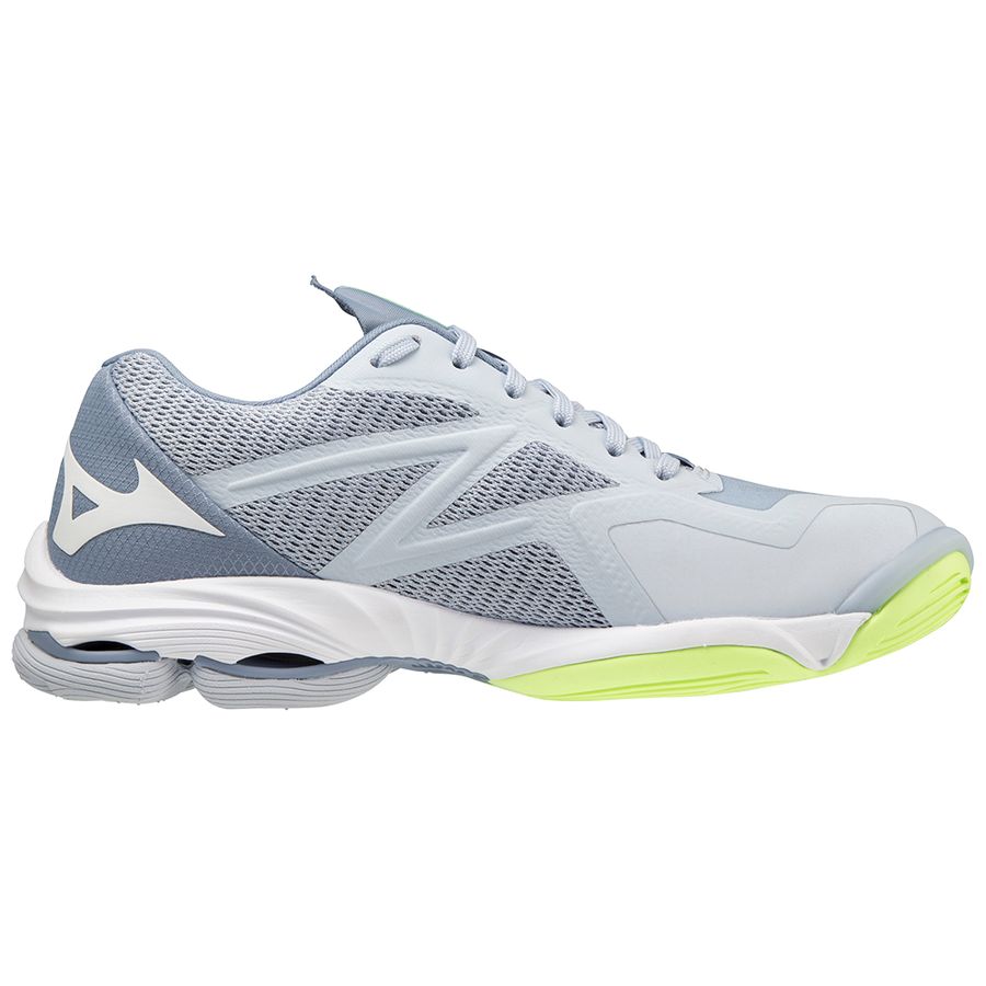 Grey Women Mizuno Wave Lightning Z7 Volleyball Shoes | 4195-DCFJV