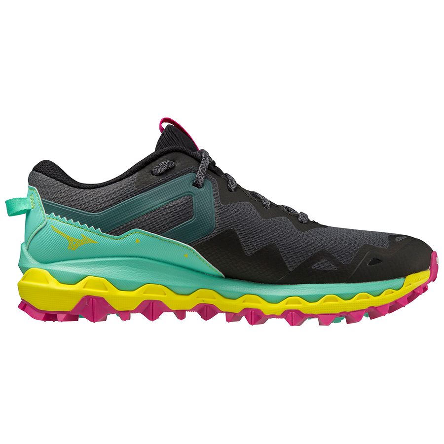 Grey Women Mizuno Wave Mujin 9 Trail Running Shoes | 0725-GDNPU