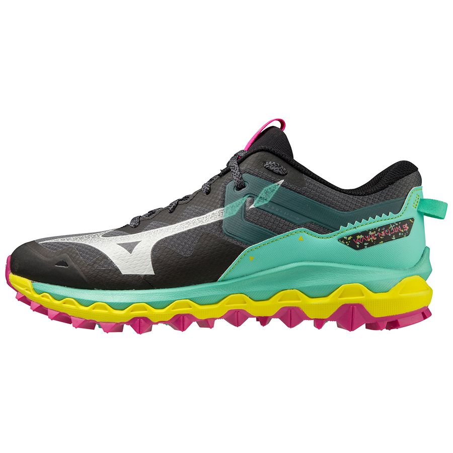 Grey Women Mizuno Wave Mujin 9 Trail Running Shoes | 0725-GDNPU