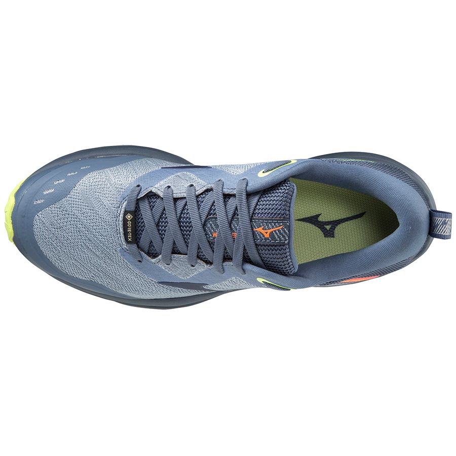 Grey Women Mizuno Wave Rider Gtx Running Shoes | 5398-KICHF
