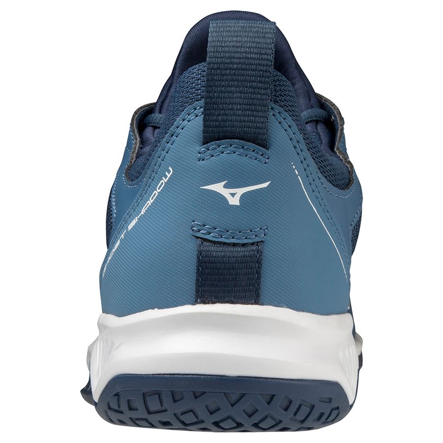 Grey / Blue Men Mizuno Ghost Shadow Handball Shoes | 2518-DPLAY