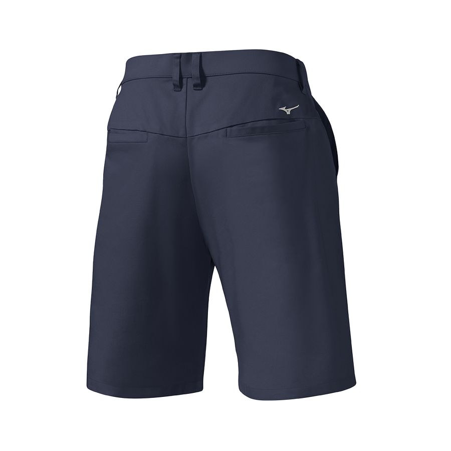 Navy Men Mizuno Miz Stroller Shorts | 8562-PKHFB