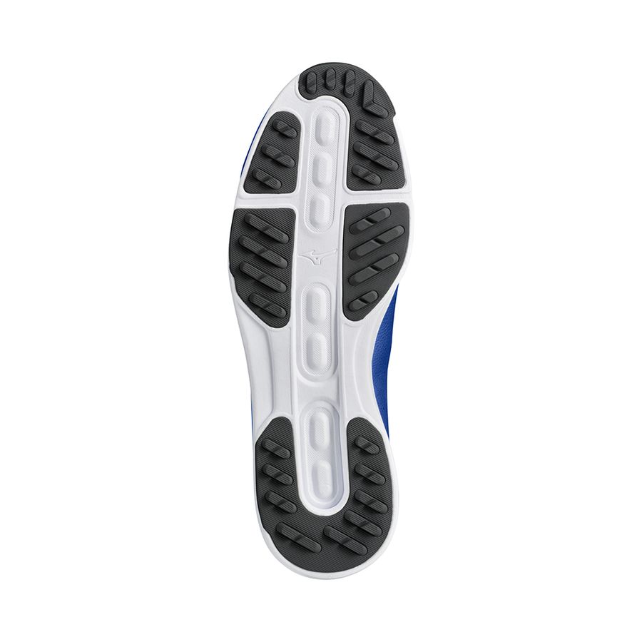 Navy Men Mizuno Mzule Golf Shoes | 5962-WEQZX