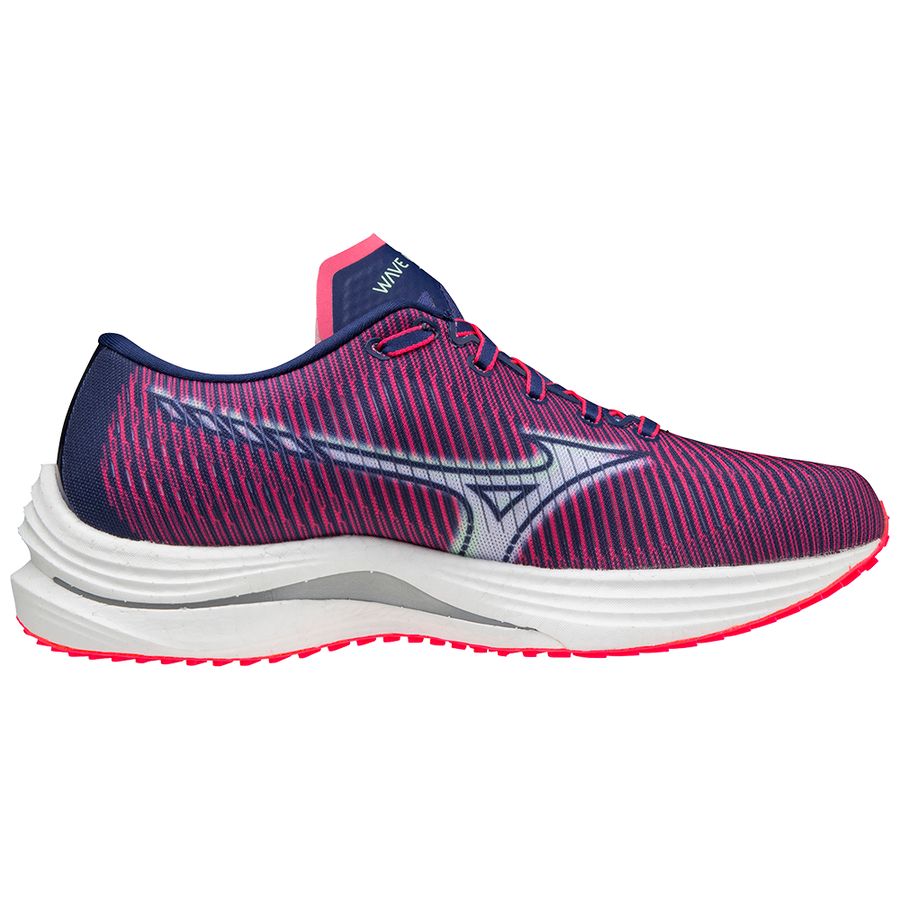 Pink Women Mizuno Wave Rebellion Running Shoes | 1829-QRTXP