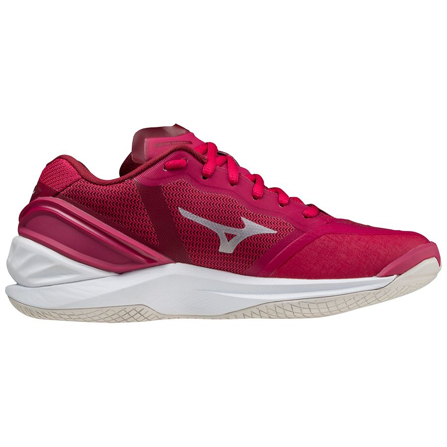 Pink Women Mizuno Wave Stealth Neo Handball Shoes | 7401-APNDJ