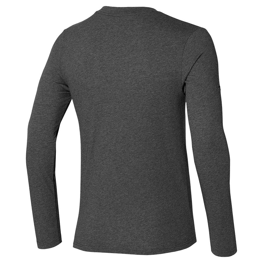 Purple Men Mizuno Long Sleeve Shirt Sr Tops | 4160-XWIBN