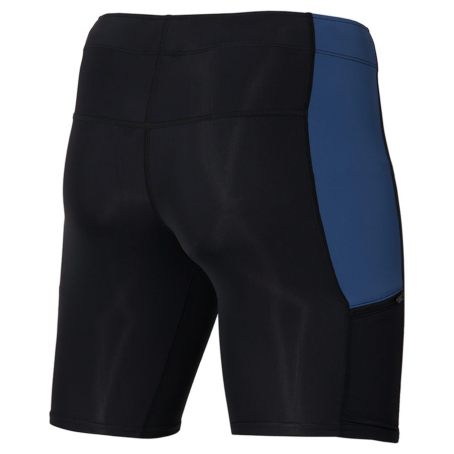 Red Men Mizuno Impulse Core Mid Tight Shorts | 5179-QUDZC