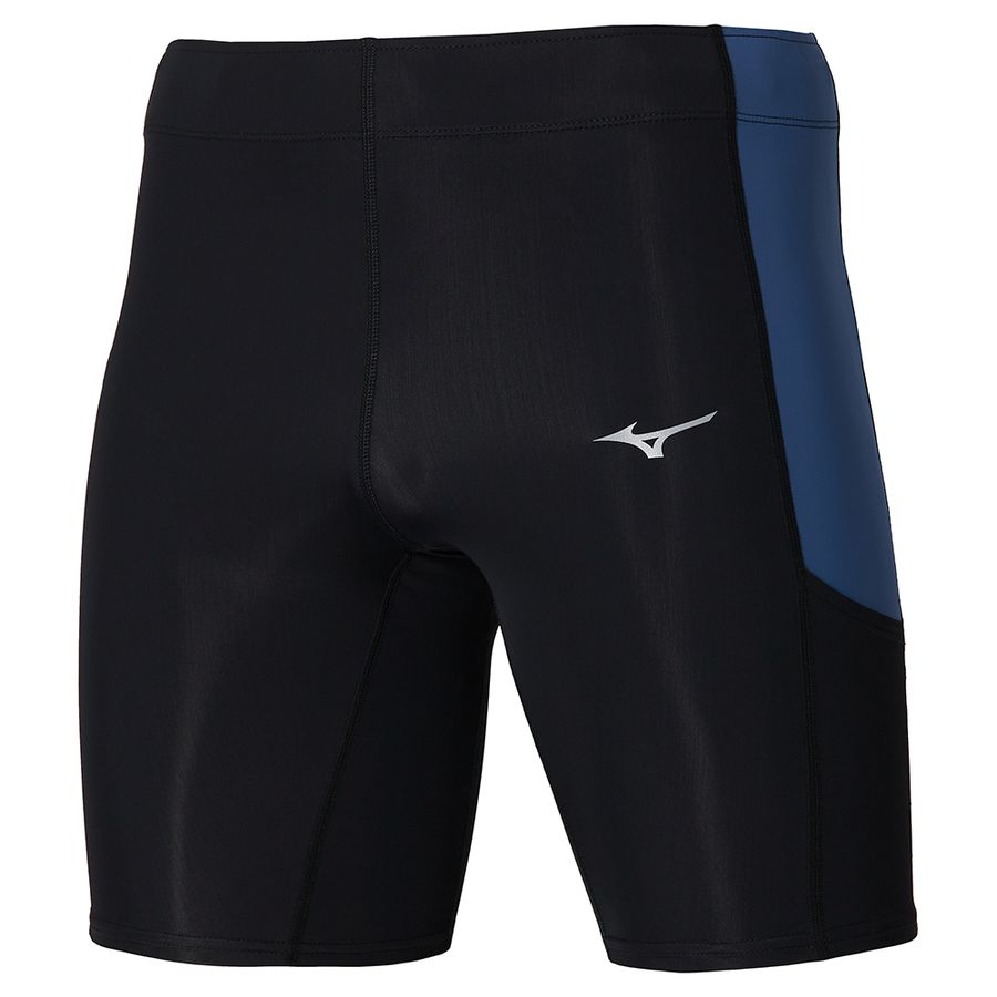 Red Men Mizuno Impulse Core Mid Tight Shorts | 5179-QUDZC