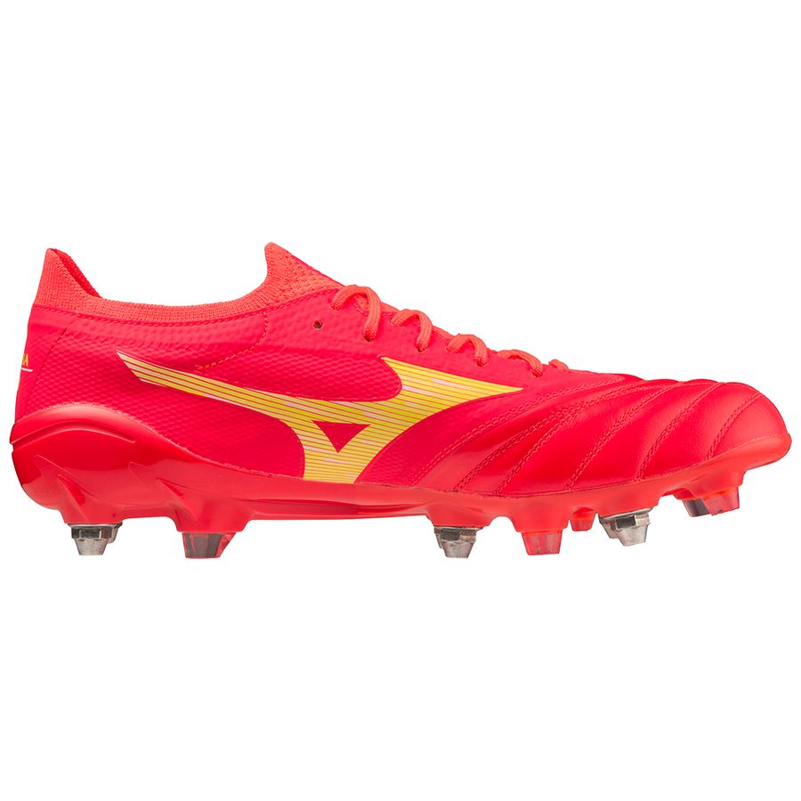 Red Men Mizuno Morelia Neo Iv Beta Football Boots | 9873-NEIJD