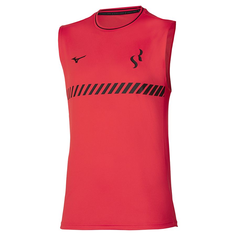 Red Men Mizuno Sergio Ramos Training Tanks | 0983-MPCSD
