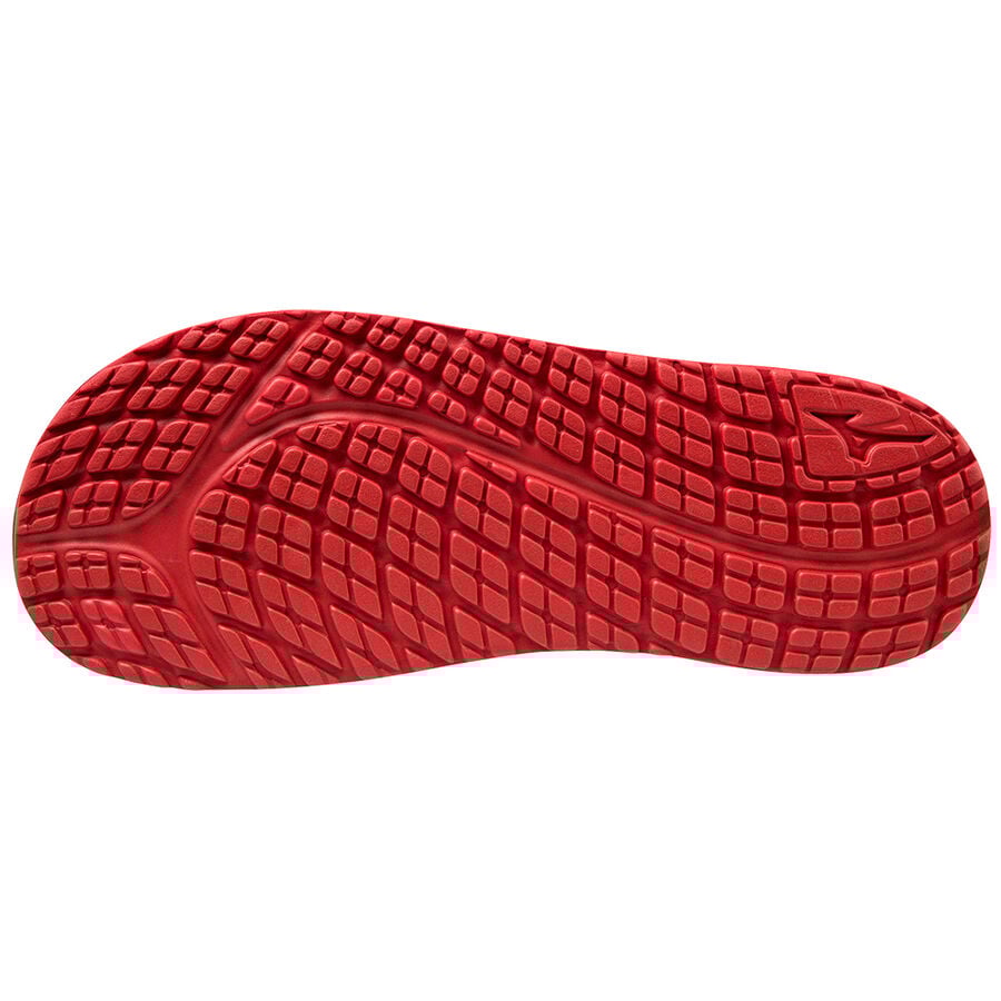 Red Women Mizuno Relax Slide 2 Slides | 6357-NLTXP