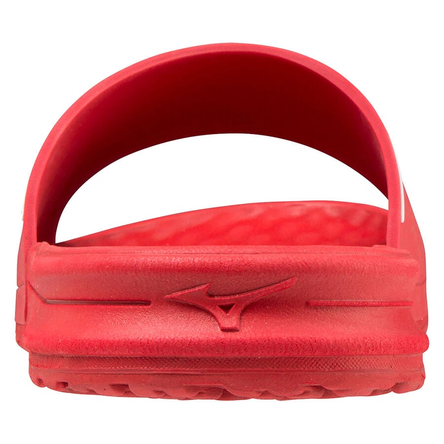 Red Women Mizuno Relax Slide 2 Slides | 6357-NLTXP