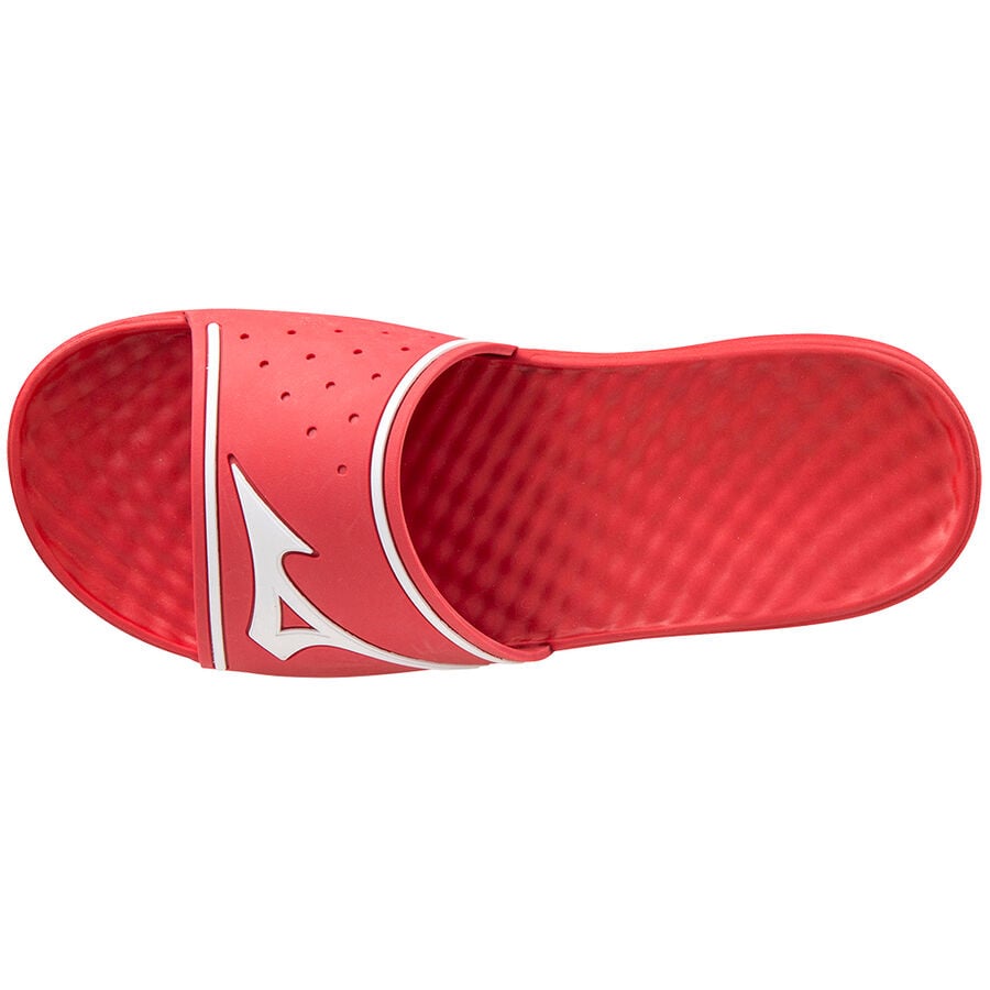 Red Women Mizuno Relax Slide 2 Slides | 6357-NLTXP