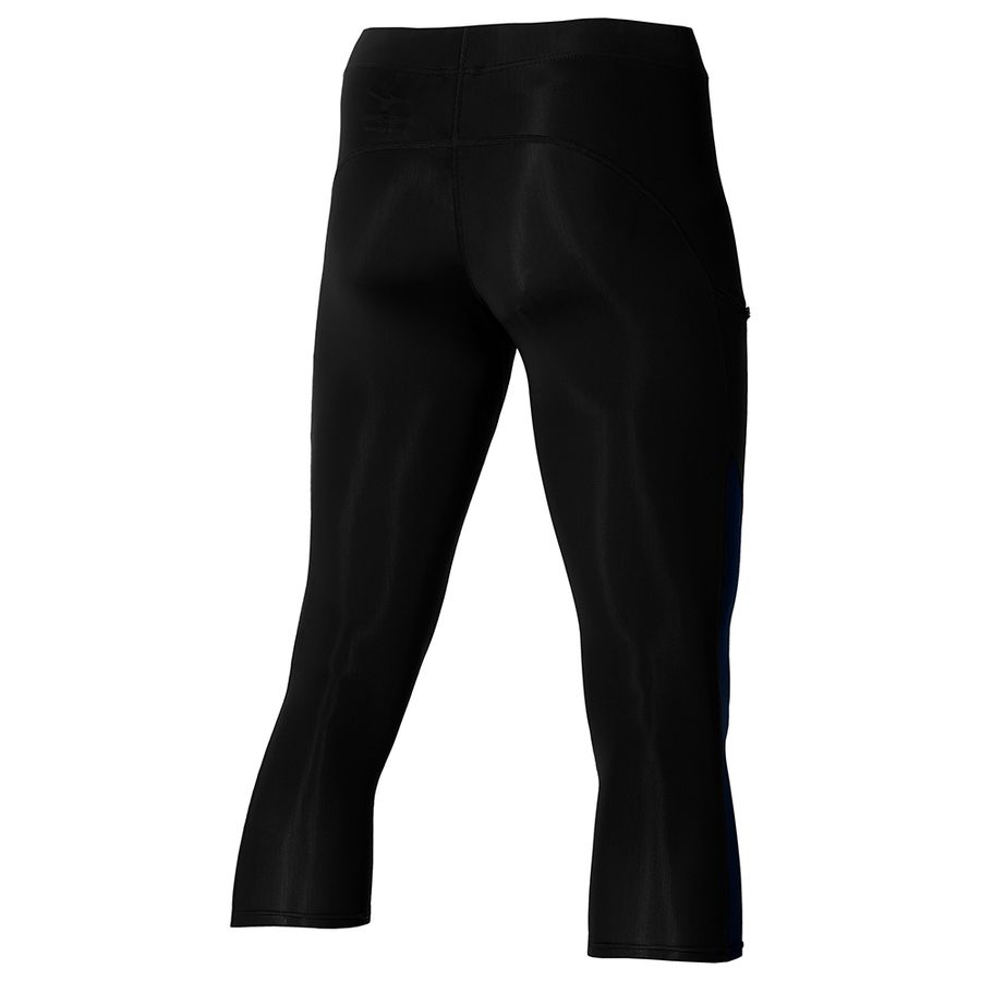 White Men Mizuno Impulse Core 3/4 Tight Joggers | 5362-VERUX