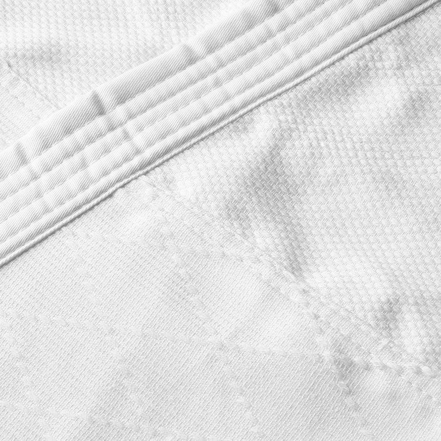 White Men Mizuno Kodomo Plus Belt Set Judogis | 2390-SBEQU