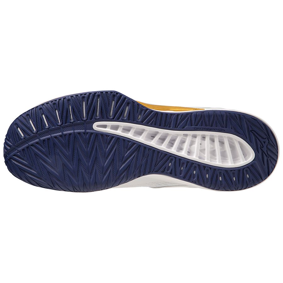 White Men Mizuno Thunder Blade Z Volleyball Shoes | 4871-PMBGJ