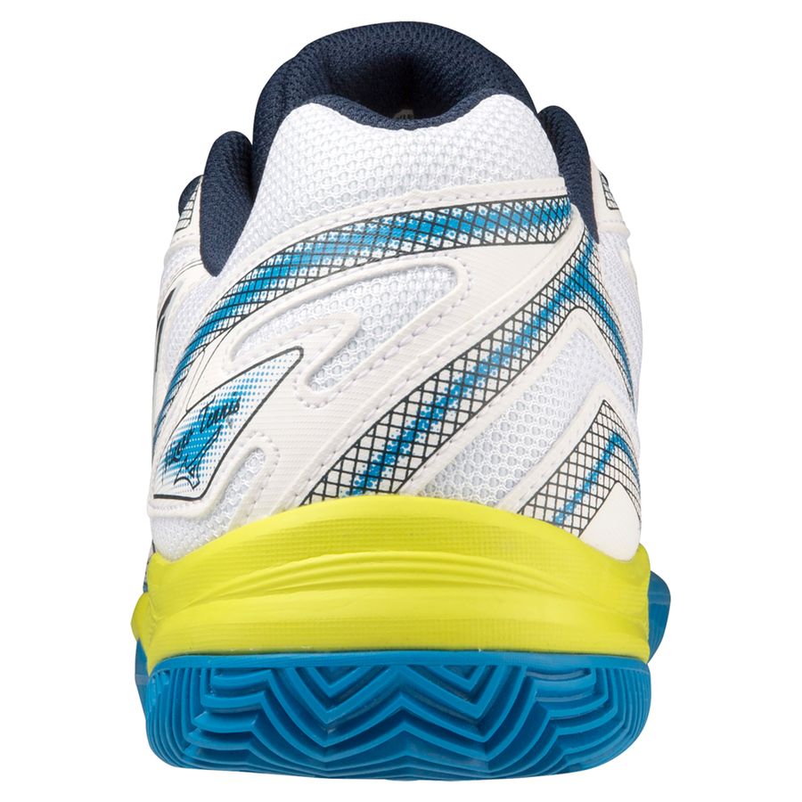 White Women Mizuno Break Shot 4 Cc Tennis Shoes | 0685-SAEPI