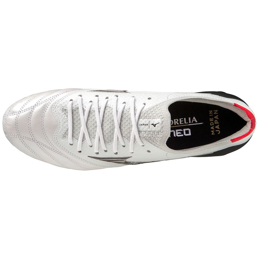 White Women Mizuno Morelia Neo Iv Beta Japan Football Boots | 8201-GMPZI