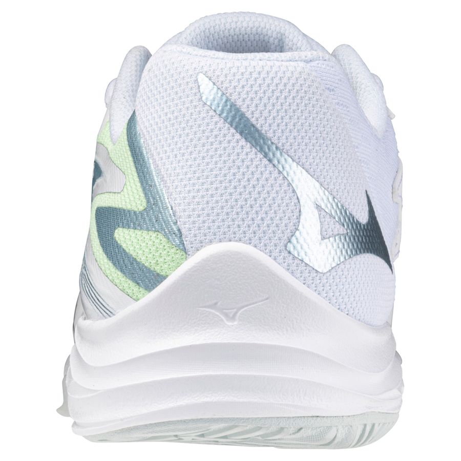 White Women Mizuno Thunder Blade Z Volleyball Shoes | 3579-NTWKP