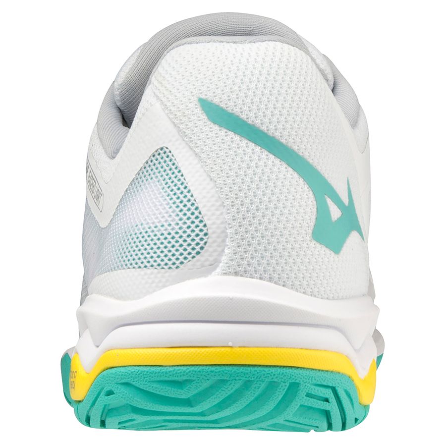 White Women Mizuno Wave Exceed Light Ac Tennis Shoes | 1356-NABTX