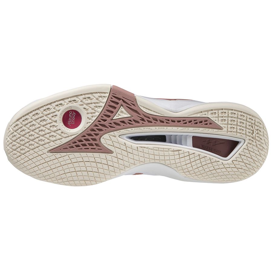 White Women Mizuno Wave Stealth Neo Handball Shoes | 7532-WUFEA