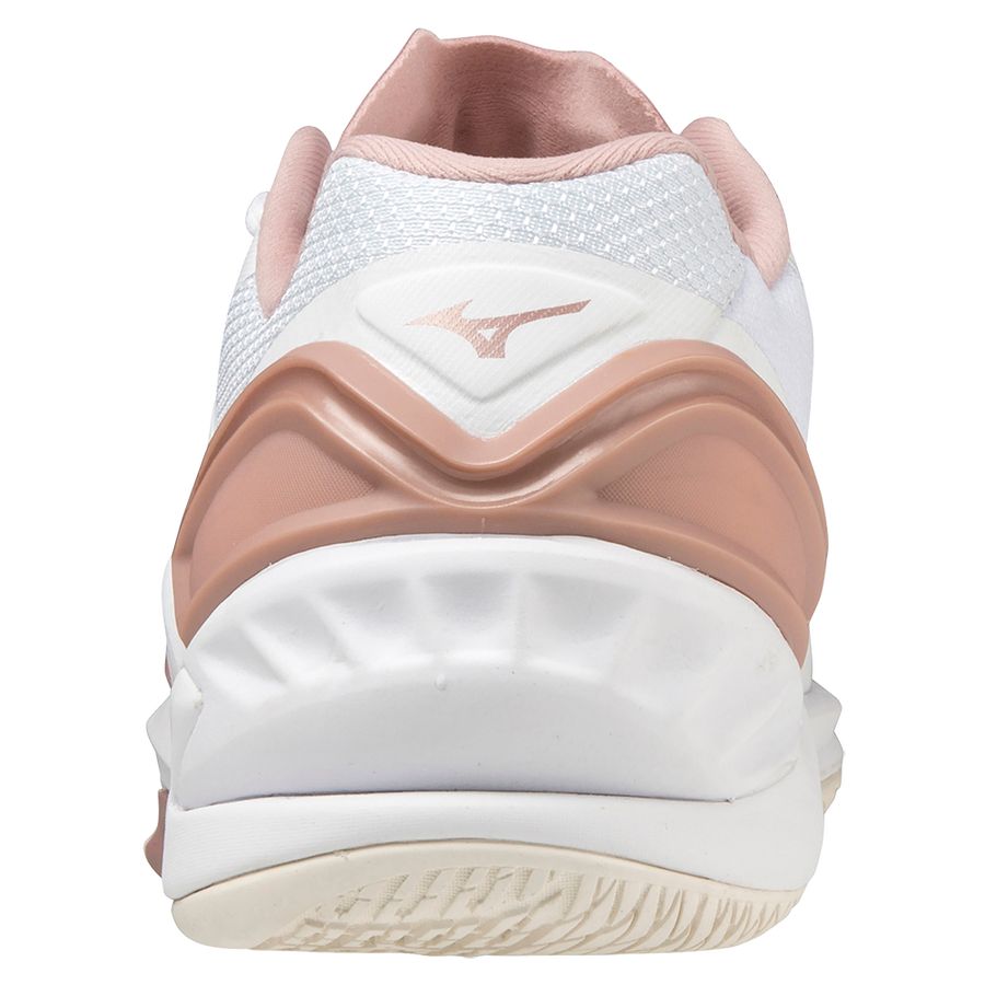 White Women Mizuno Wave Stealth Neo Handball Shoes | 7532-WUFEA